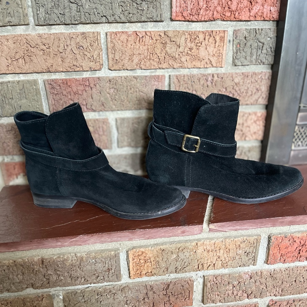 Sam Edelman suede booties